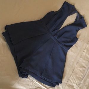 Blue romper